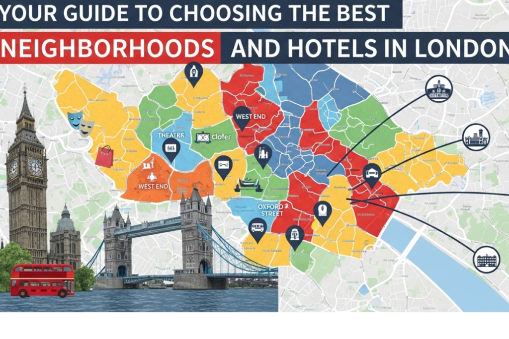 Best Neighborhoods and Hotels in London