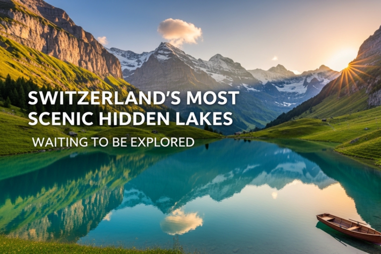 Switzerland Scenic Hidden Lake